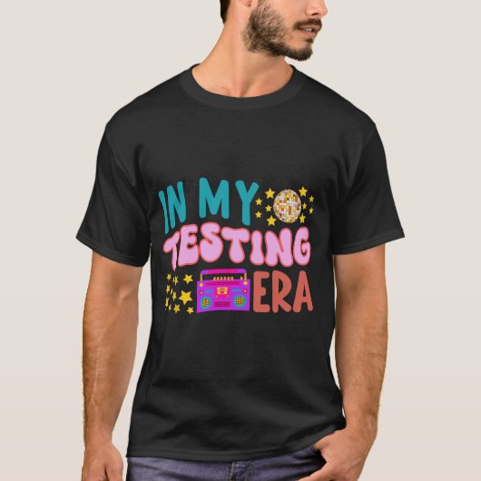 T-shirt Mon test Era School Enseignant Test Super (Devant)