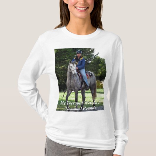 T-shirt Mon thérapeute Debbie et Shadow* (Devant)