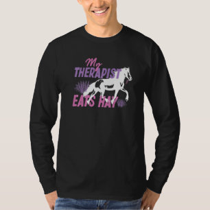 T-shirt Mon Thérapeute Mange Du Poil
