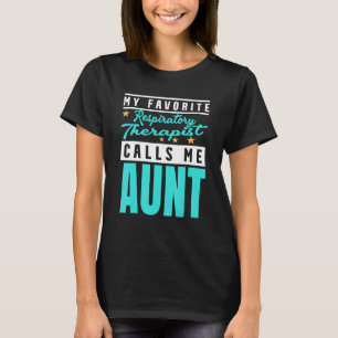 T-shirt Mon thérapeute respiratoire préféré m'appelle tant
