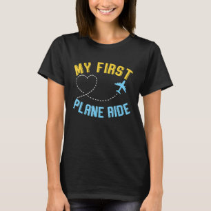 T-shirt Mon tout premier voyage en avion