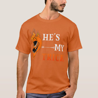 T-shirt Mon traitement Jackolantern Citrouille jumelé Coup