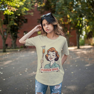 T-shirt Mon Type De Sang Est Épice Citrouille - Drôle Chut