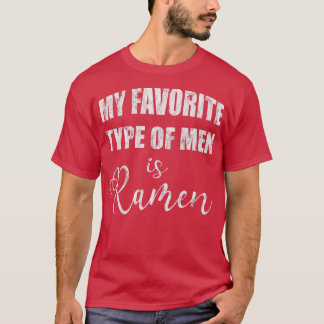 T-shirt Mon Type Préféré D'Hommes Est Ramen 3 996