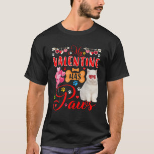 T-shirt Mon Valentine A Des Patrouilles Exotiques Shorthai