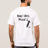 T-shirt Mon vélo a 2 roues…. (Dos)
