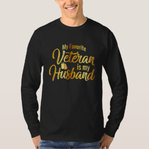 T-shirt Mon Vétérinaire Préféré Est Mon Mari Or
