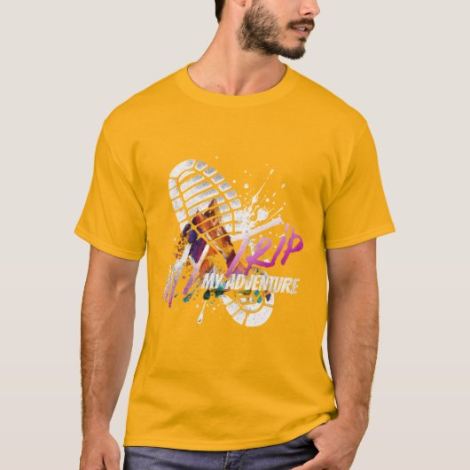 T-shirt Mon voyage - Mon aventure (Devant)