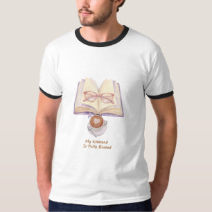 T-shirt Mon week-end est complet Amoureux des livres
