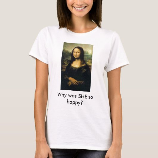 T-shirt Mona Lisa (Devant)