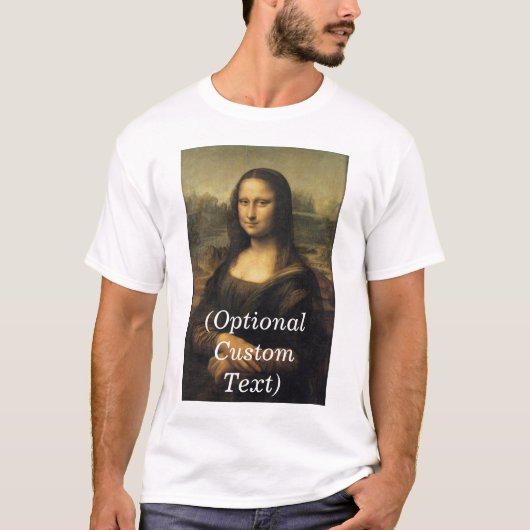 T-shirt Mona Lisa (Devant)