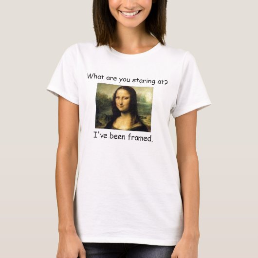 T-shirt Mona Lisa (Devant)