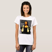 T-shirt Mona Lisa avec KettleBells (Devant entier)