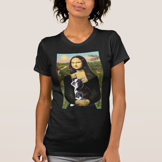 T-shirt Mona Lisa - Boston T #4 (Devant)