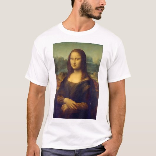 T-shirt Mona Lisa by Léonard de Vinci (Devant)