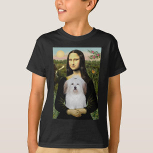 T-shirt Mona Lisa - Coton De Tulear