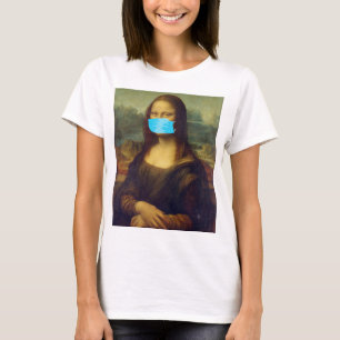 T-shirt Mona Lisa covid19