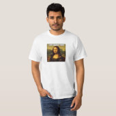 T-shirt Mona Lisa dit (Devant entier)