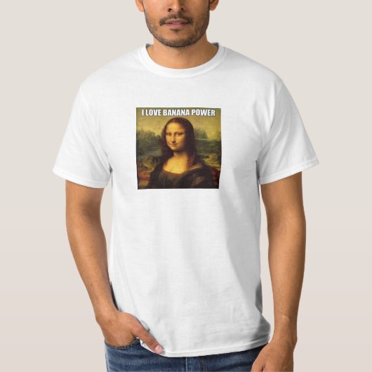 T-shirt Mona Lisa dit (Devant)