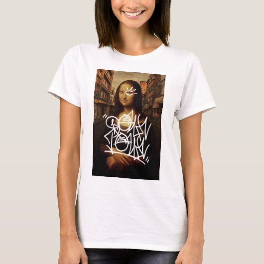 T-shirt Mona Lisa Downtown (Devant)