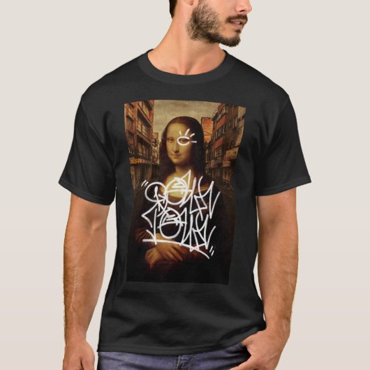T-shirt Mona Lisa Downtown (Devant)