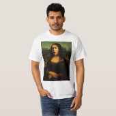 T-shirt Mona Lisa du Caravaggio / Medusa (Devant entier)