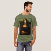 T-shirt Mona Lisa du Caravaggio / Medusa (Devant entier)