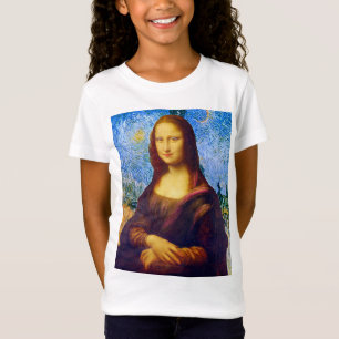 T-Shirt Mona Lisa et Van Gogh