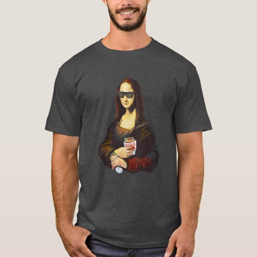 T-shirt Mona Lisa Kebob (Devant)