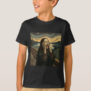 T-shirt Mona Lisa Le cri Halloween Costume Party Art