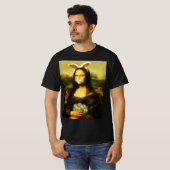T-shirt Mona Lisa, Le Lapin De Pâques (Devant entier)