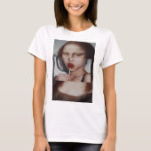T-shirt Mona Lisa Lollipop (Devant)