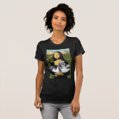 T-shirt Mona Lisa - Shih Tzu (A-ld) (Devant entier)
