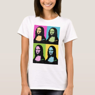 T-shirt Mona Lisa - Style Pop Art