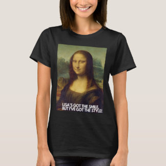 T-shirt Mona Lisa Style Tee - Design unique