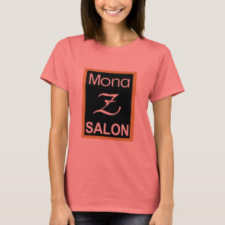 T-shirt Mona Z Ladies Ringer Tee (petit logo)