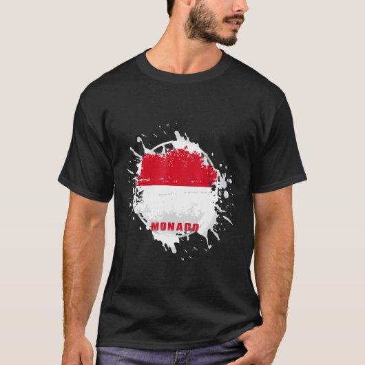 T-shirt Monaco Splash (Devant)