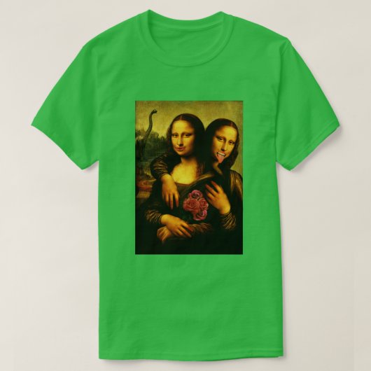 T-shirt Monalisa Twins (Design devant)
