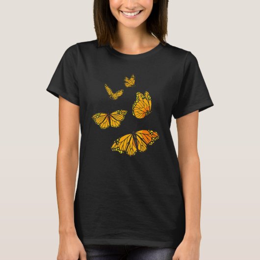 T-shirt Monarch Butterfly Entomology Insect (Devant)