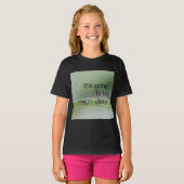 T-shirt Monarch Caterpillar : Ça va aller (Devant entier)