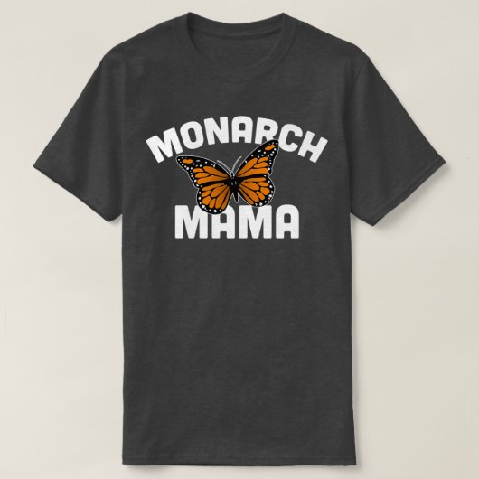 T-shirt Monarch Mama Monarch Butterfly Caterpillar (Design devant)