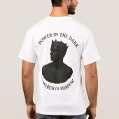 T-shirt Monarch of Shadow – Power in the Dark (Dos)