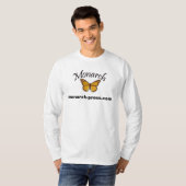 T-shirt monarch-press.com (Devant entier)