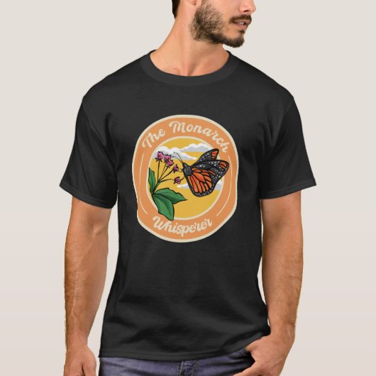 T-shirt Monarch Whisperer Entomologue Monarch Butterf (Devant)