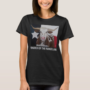 T-shirt Monarque de la peinture de Rangeland par Alfred Fo