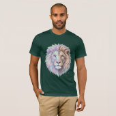 T-shirt Monarque géométrique (Devant entier)