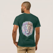 T-shirt Monarque géométrique (Dos entier)