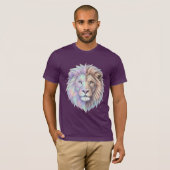 T-shirt Monarque géométrique (Devant entier)