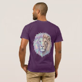 T-shirt Monarque géométrique (Dos entier)