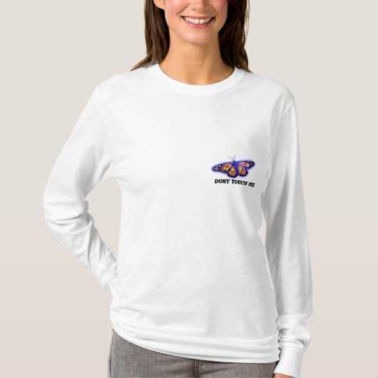 T-shirt monarque papillon (Devant)